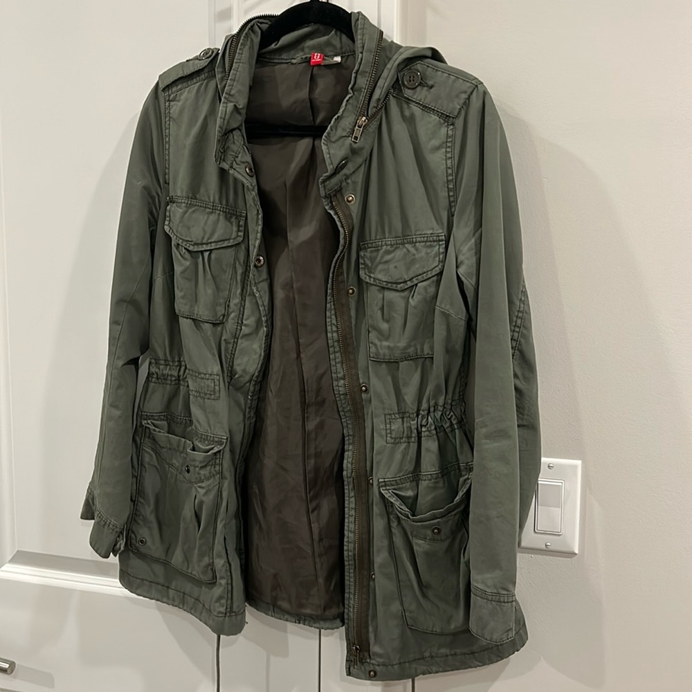Jacket with hood